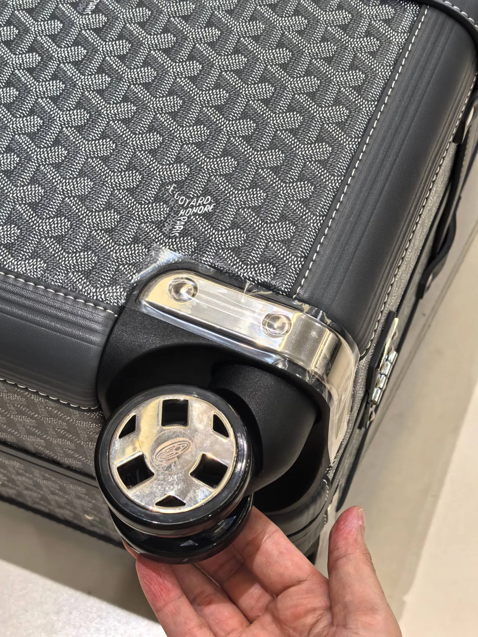 Goyard 戈雅 寸登机箱 全手工精心打造 行李箱 旅行拉杆款 輕便出行款