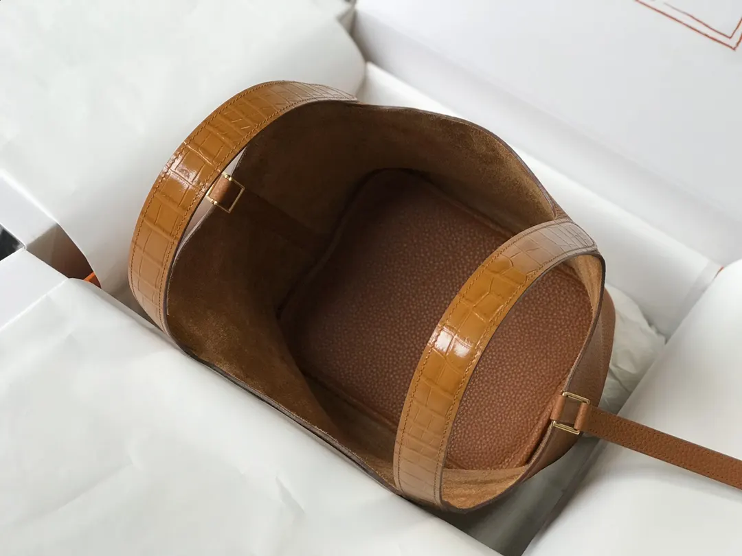 Hermès 棕色 手提包