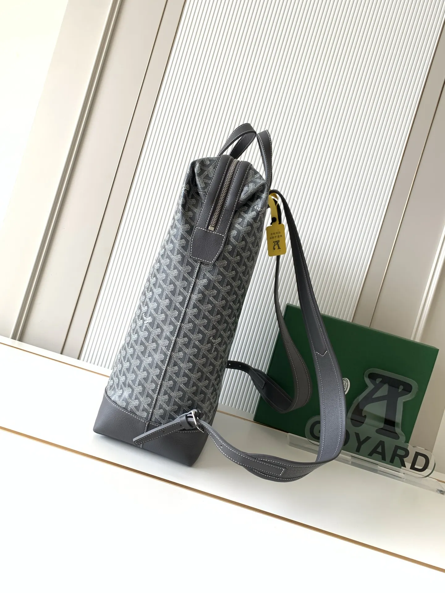 Goyard Black Brown Backpack Leather Image 2 Goyard Black Brown Backpack Leather Image 2