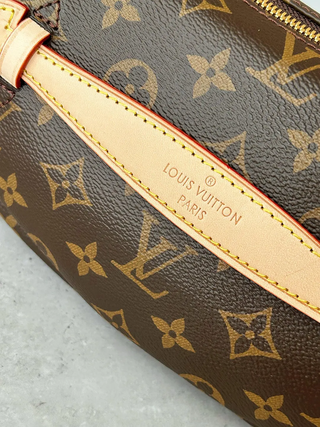 Monogram Belt Bag Casual Canvas