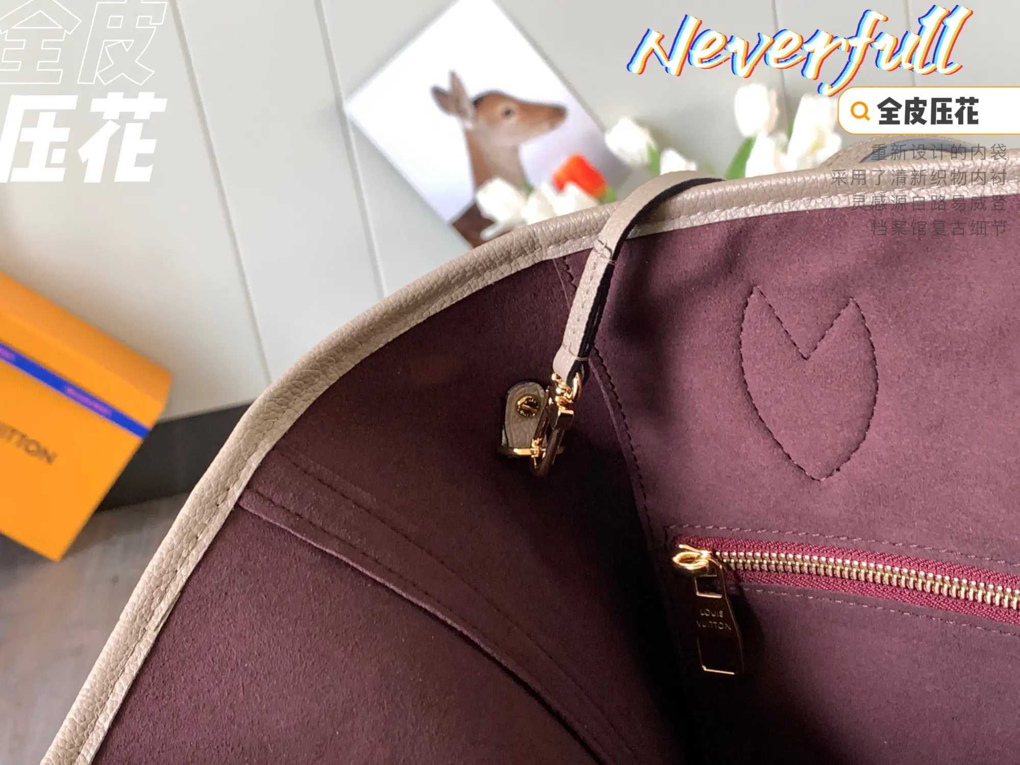 Neverfull 灰色 Mo手拿包 精致手拿款