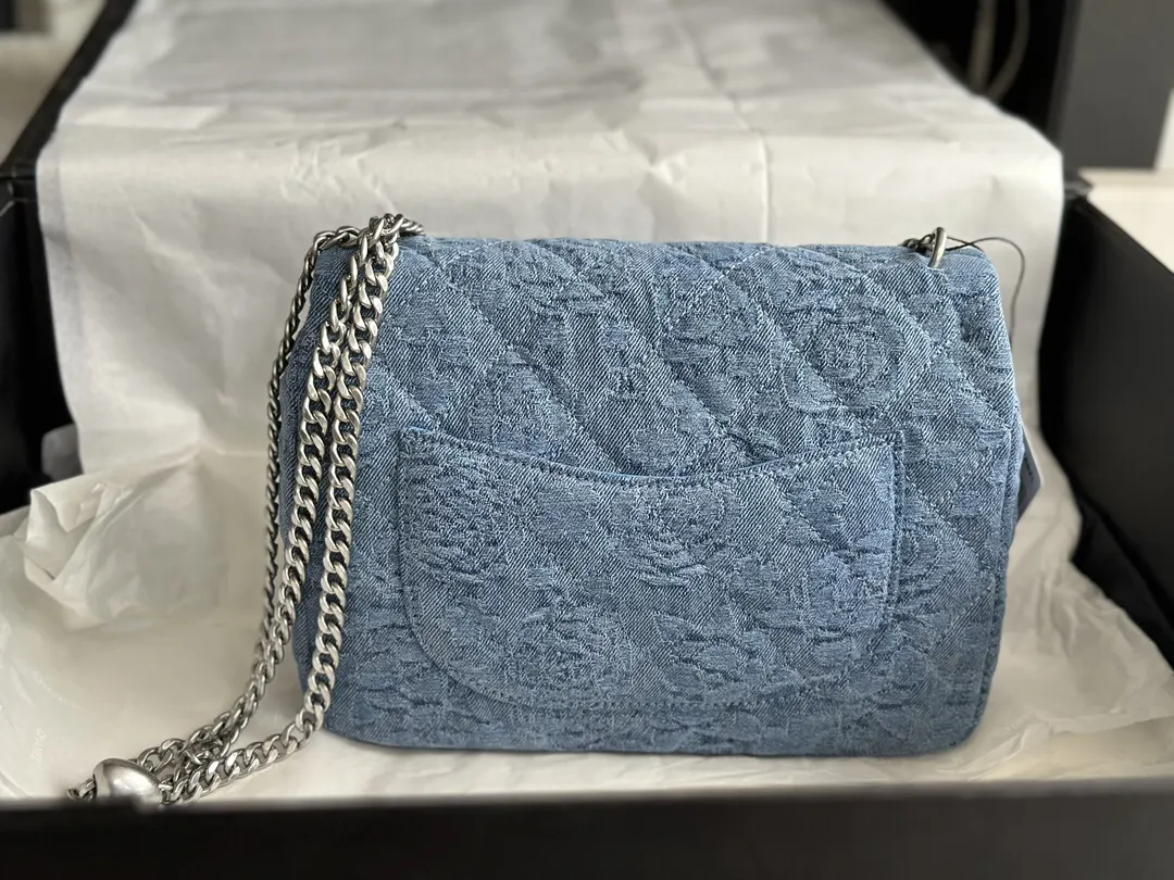 Silver Gold Chain Bag