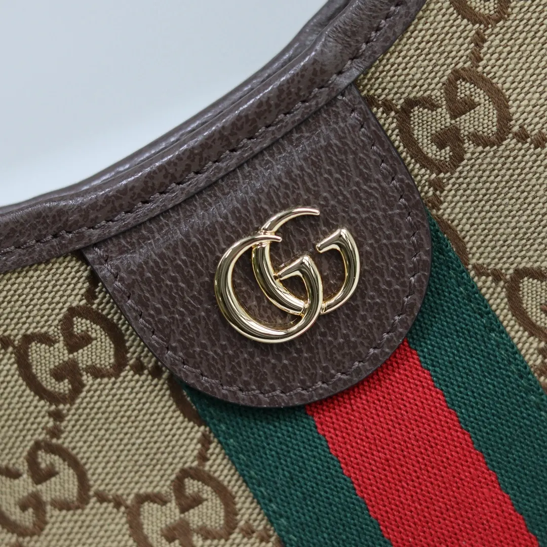 Gucci 棕色 托特包 手提单肩