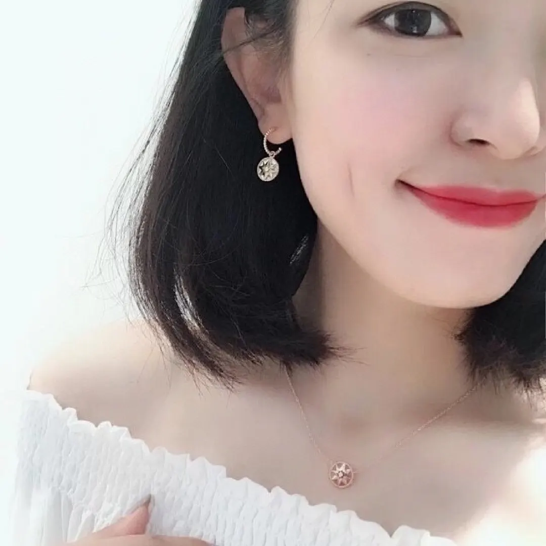 Dior Oblique蓝色礼盒耳饰套装