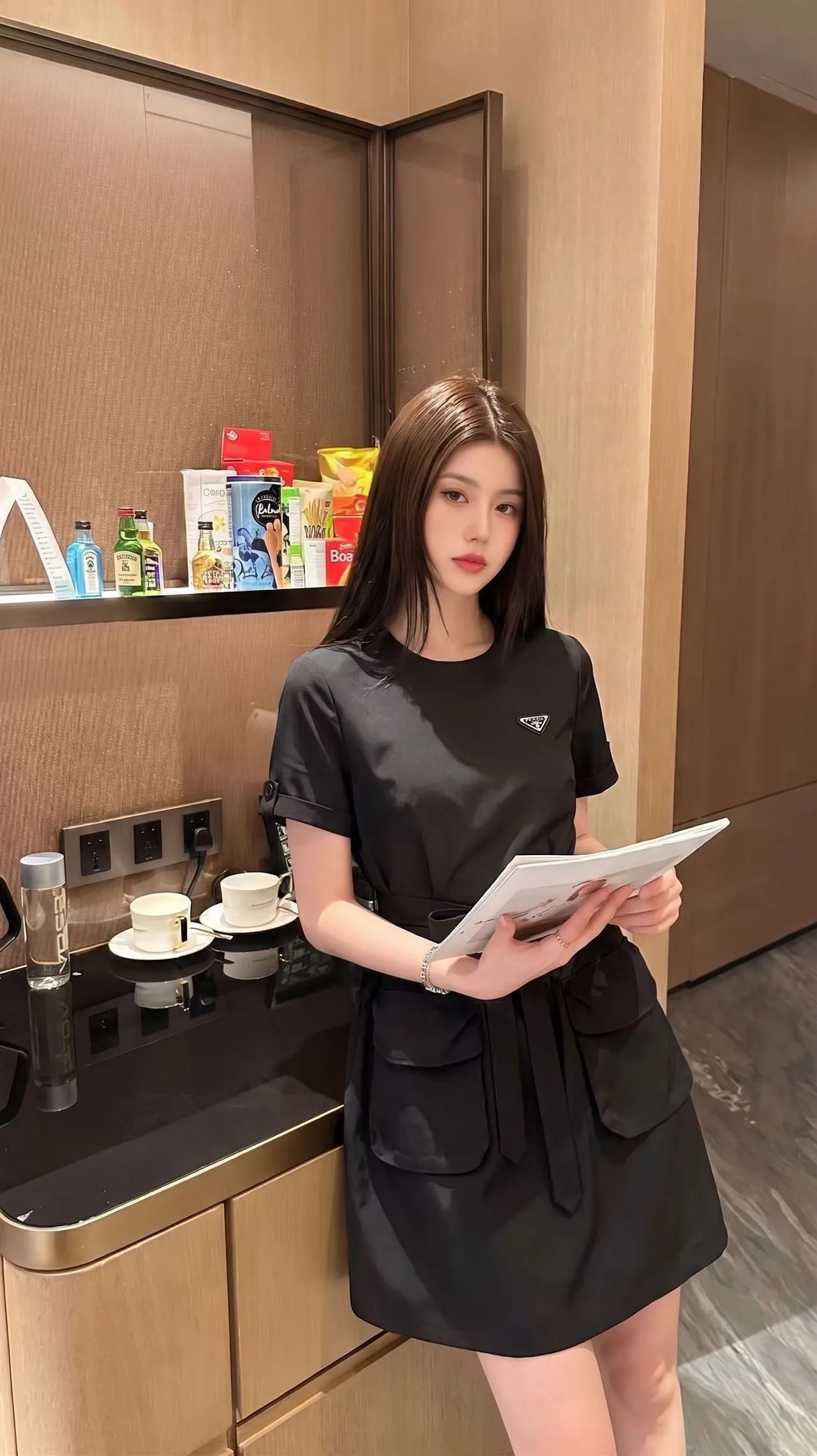 Prada 連衣裙 修身气质