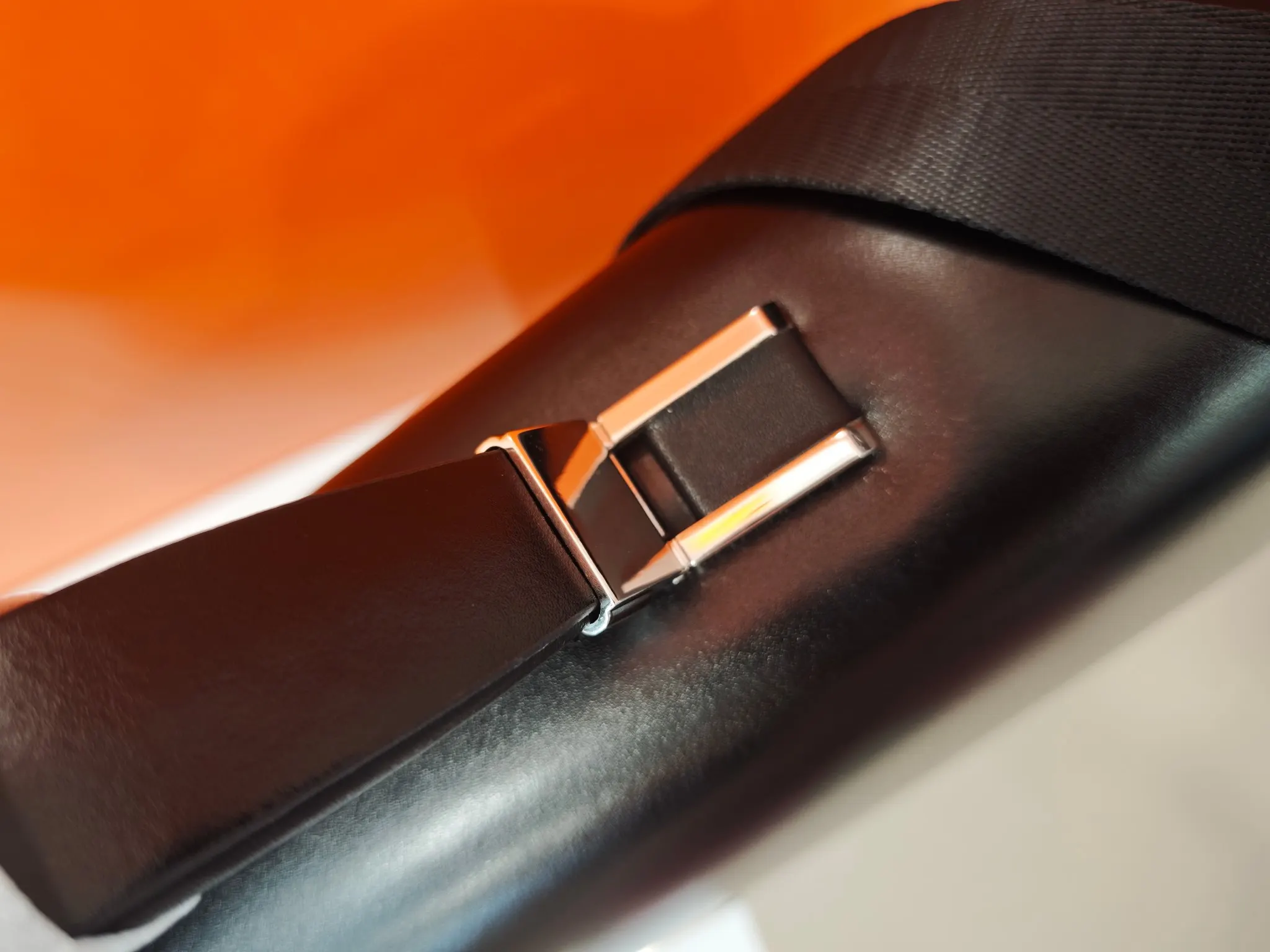 Black Briefcase Business Commuter Leather