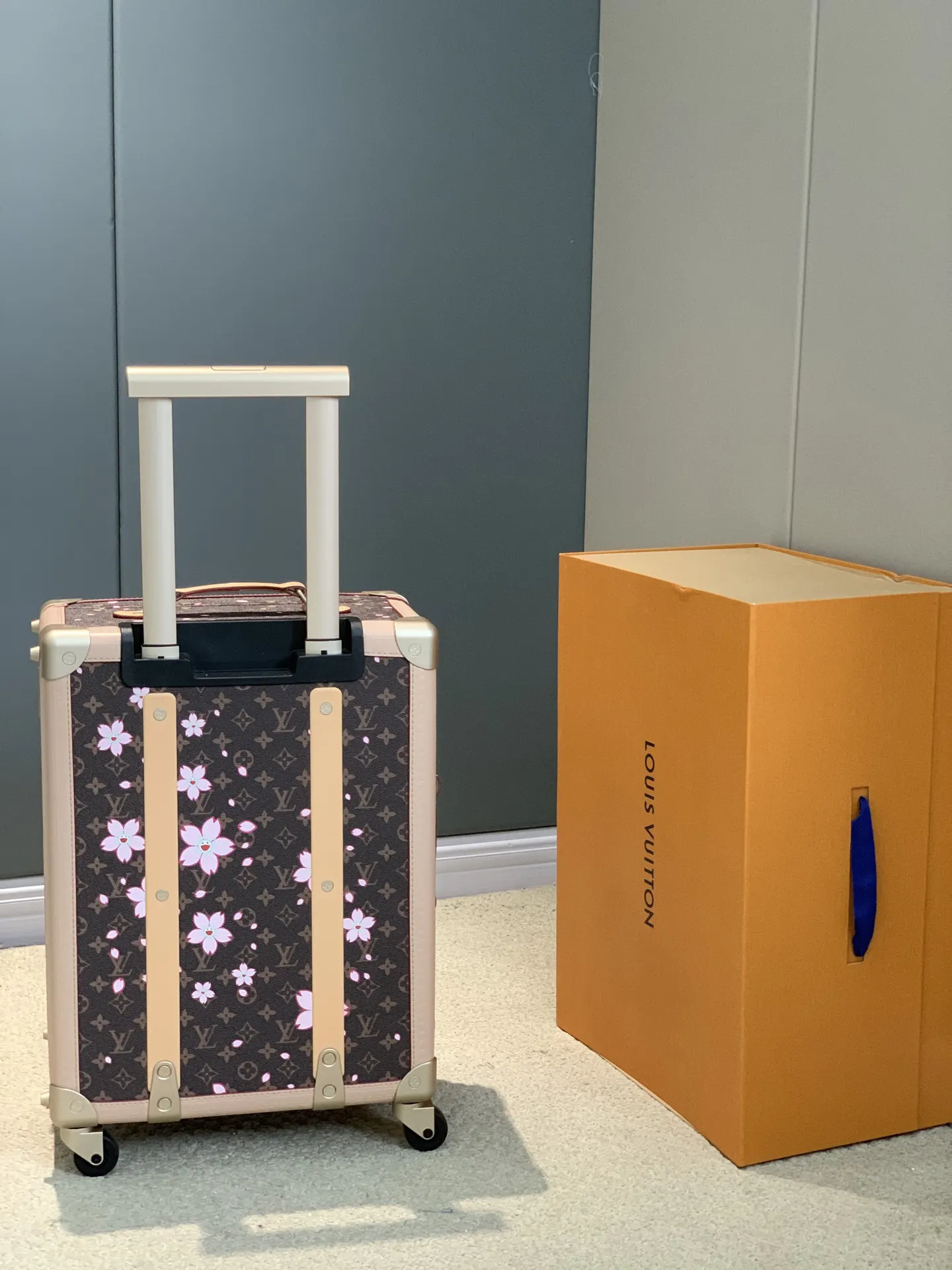 Suitcase Travel Lightweight Leather