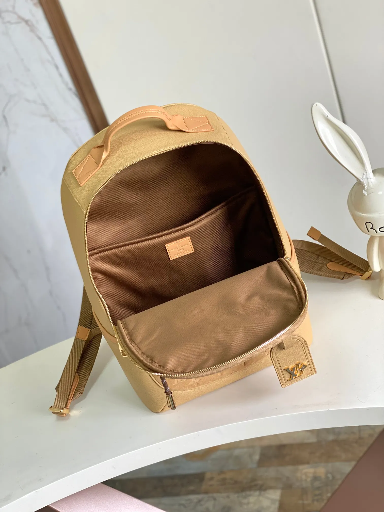 Brown Monogram Backpack Canvas Image 9 Brown Monogram Backpack Canvas Image 9