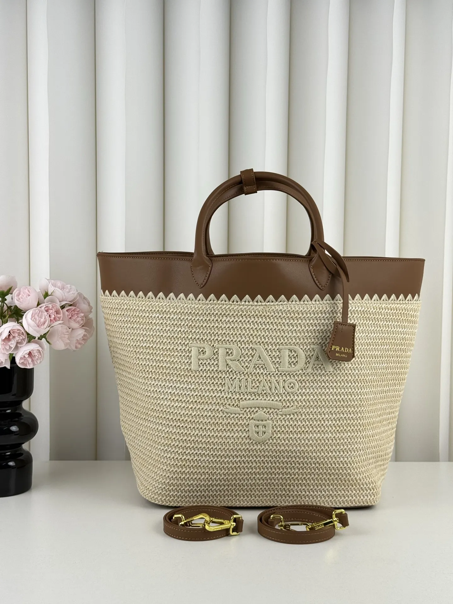 Prada 购物袋 轻便实用 托特包