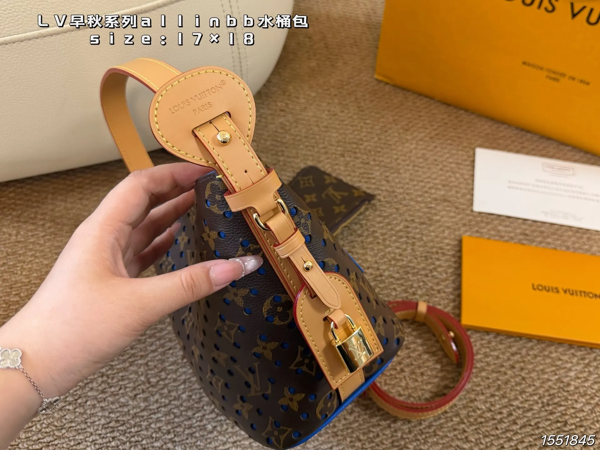 Louis Vuitton Monogram Chain Bag Canvas