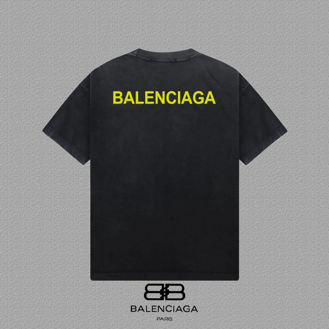 Balenciaga Paris 黑色 短袖T恤(數字2) Balenciaga Paris 黑色 短袖T恤(數字2)