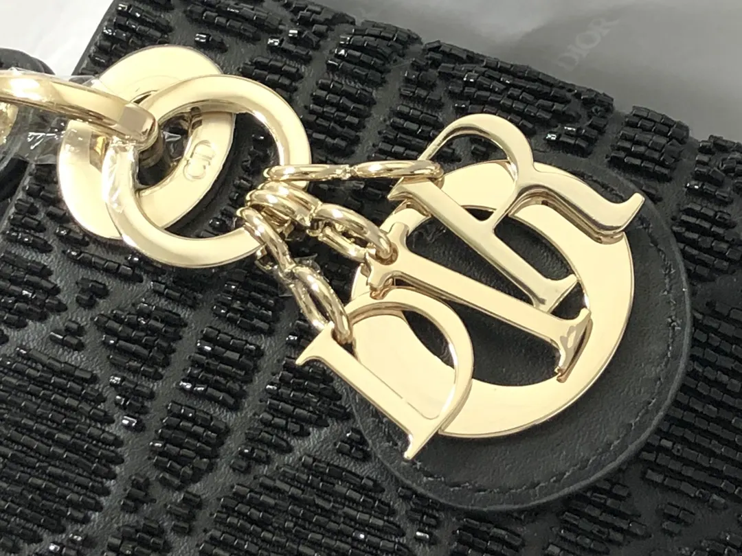 Dior Lady 白色 羊皮 收納包 旅行收納款