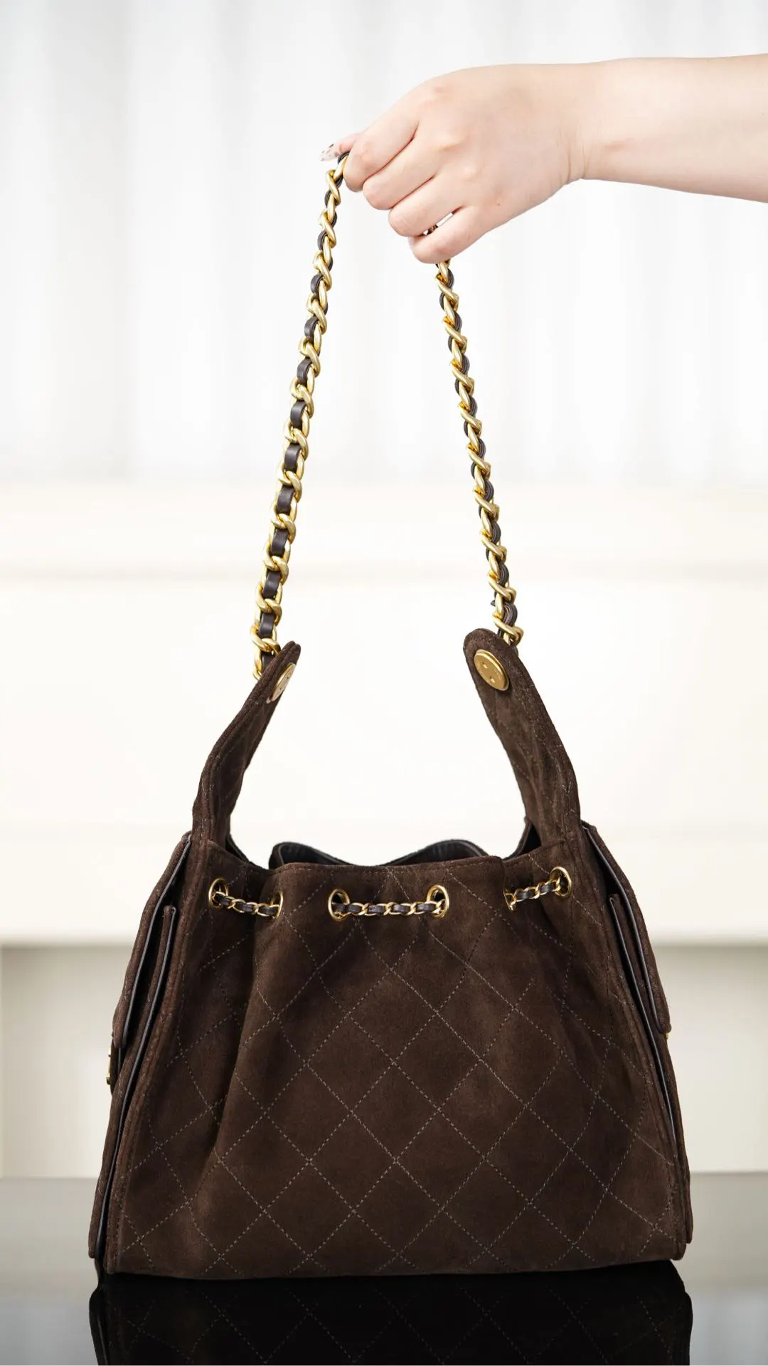 Brown Bucket Bag Casual