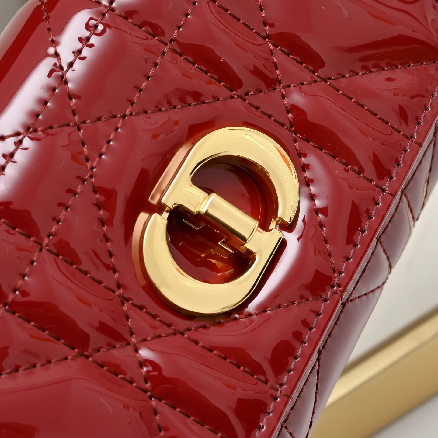 Gold Clutch Bag