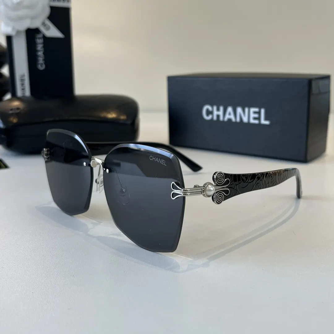 Chanel 遮阳 墨镜 時尚防晒 太陽鏡