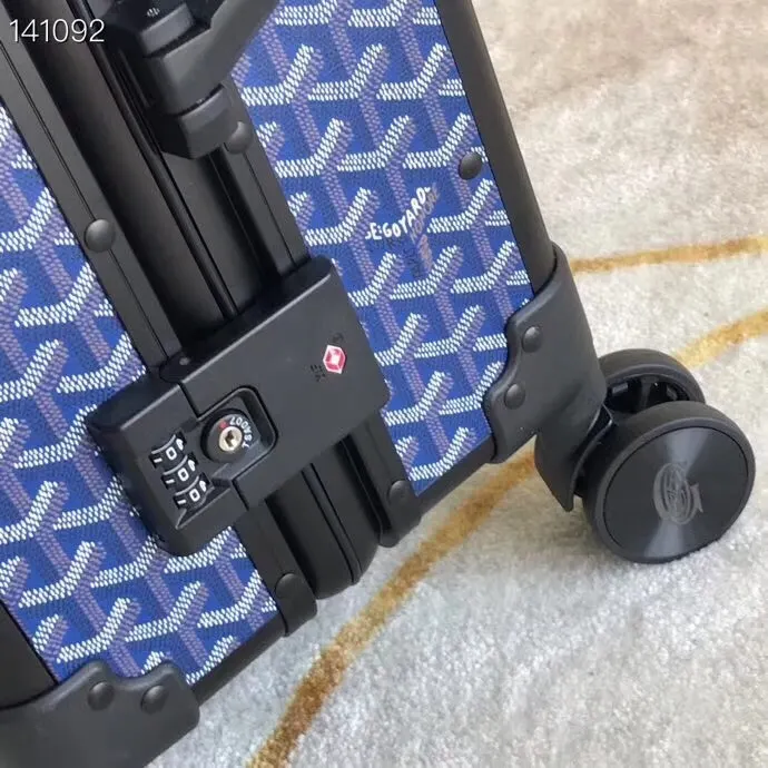 Goyard 戈雅 行李箱 拉杆箱 時尚新宠 復古形的 旅行拉杆款 輕便出行款
