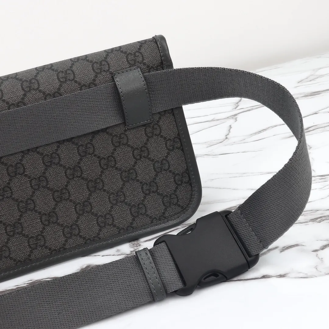 Gucci 款号 灰胶 尺寸 宽 腰包 休闲腰包款