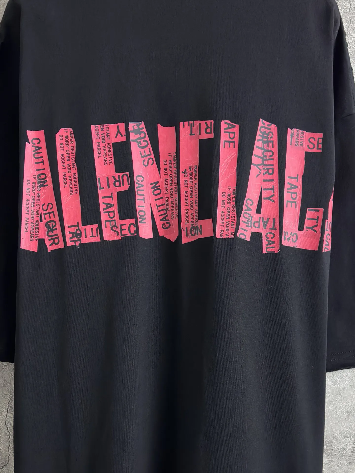 Balenciaga 黑色 短袖T恤