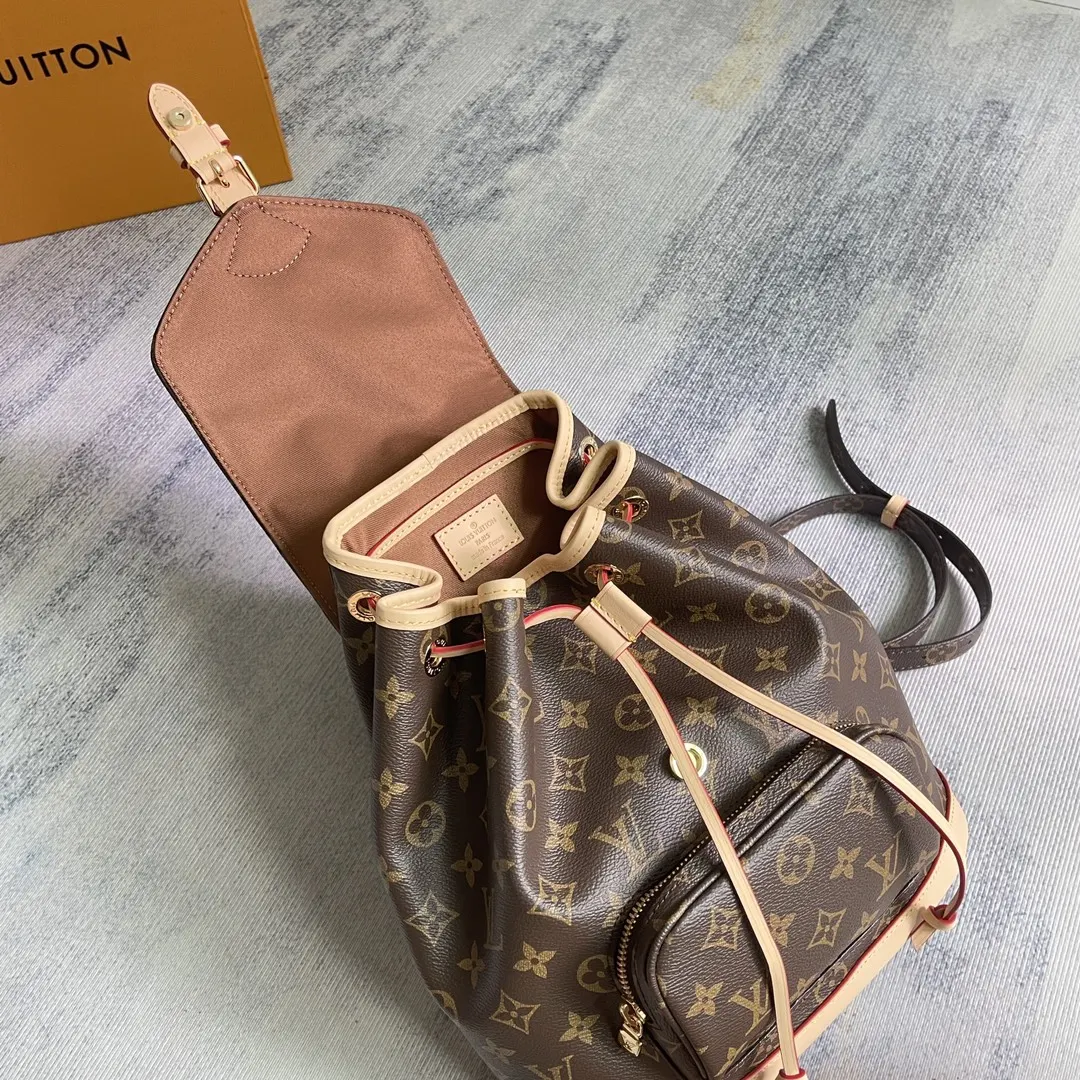 老花 帆布 安全保管随身物品的高档抽屉和磁铁型锁 雙肩包 实用雙肩款(數字9) 老花 帆布 安全保管随身物品的高档抽屉和磁铁型锁 雙肩包 实用雙肩款(數字9)