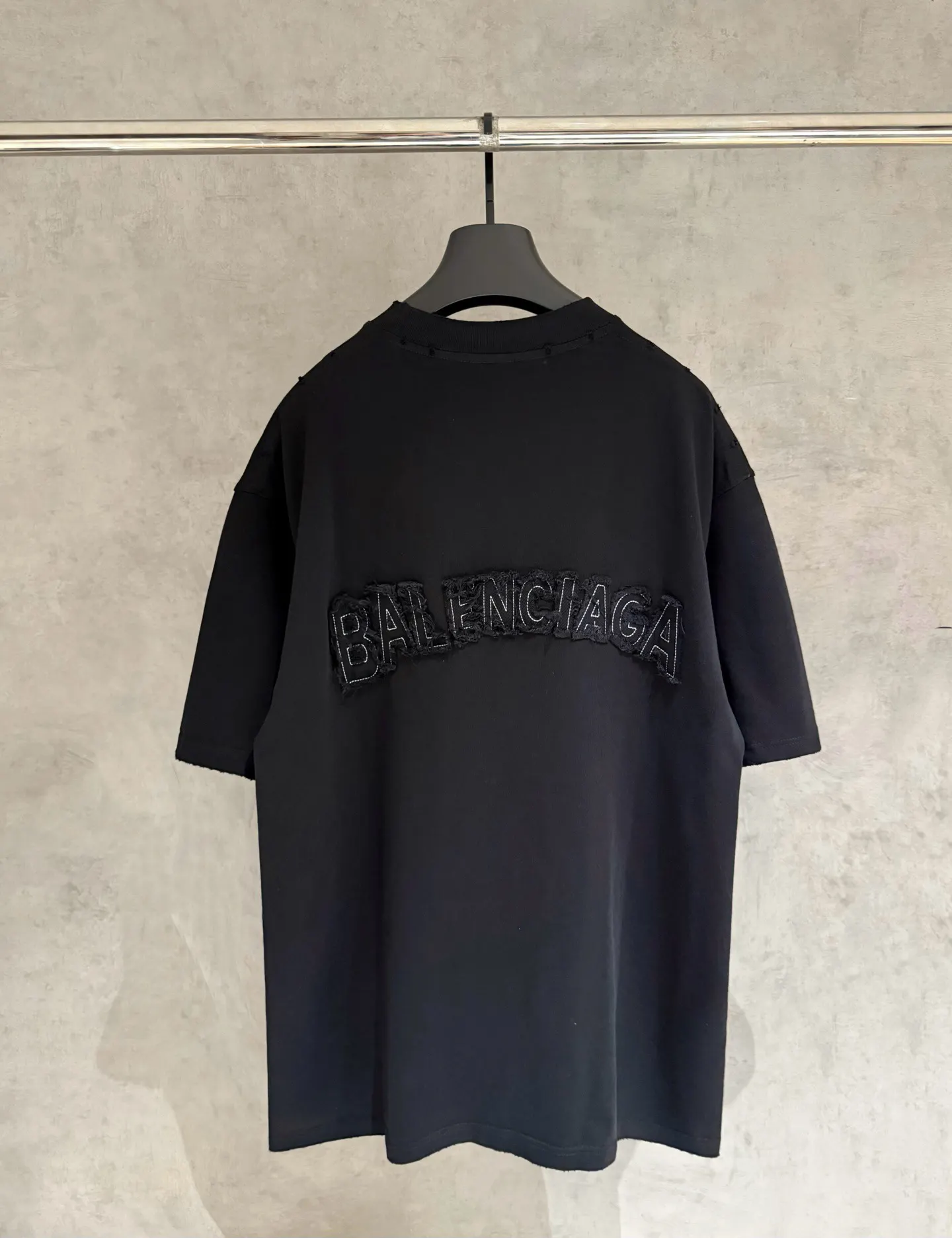 Balenciaga 刺繡 純棉 短袖T恤