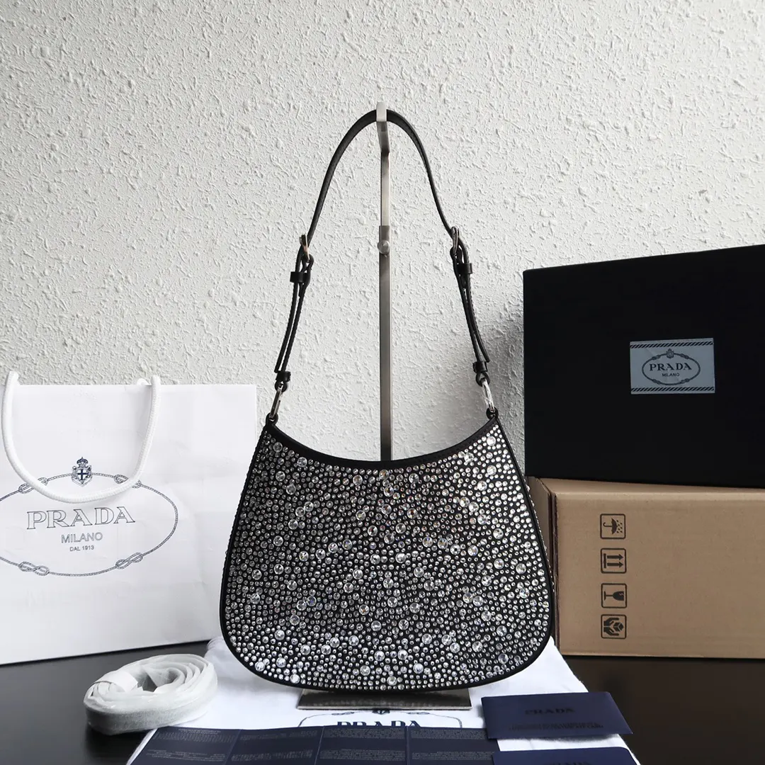 PRADA 1BC169 牛皮 腋下包 日常通勤款