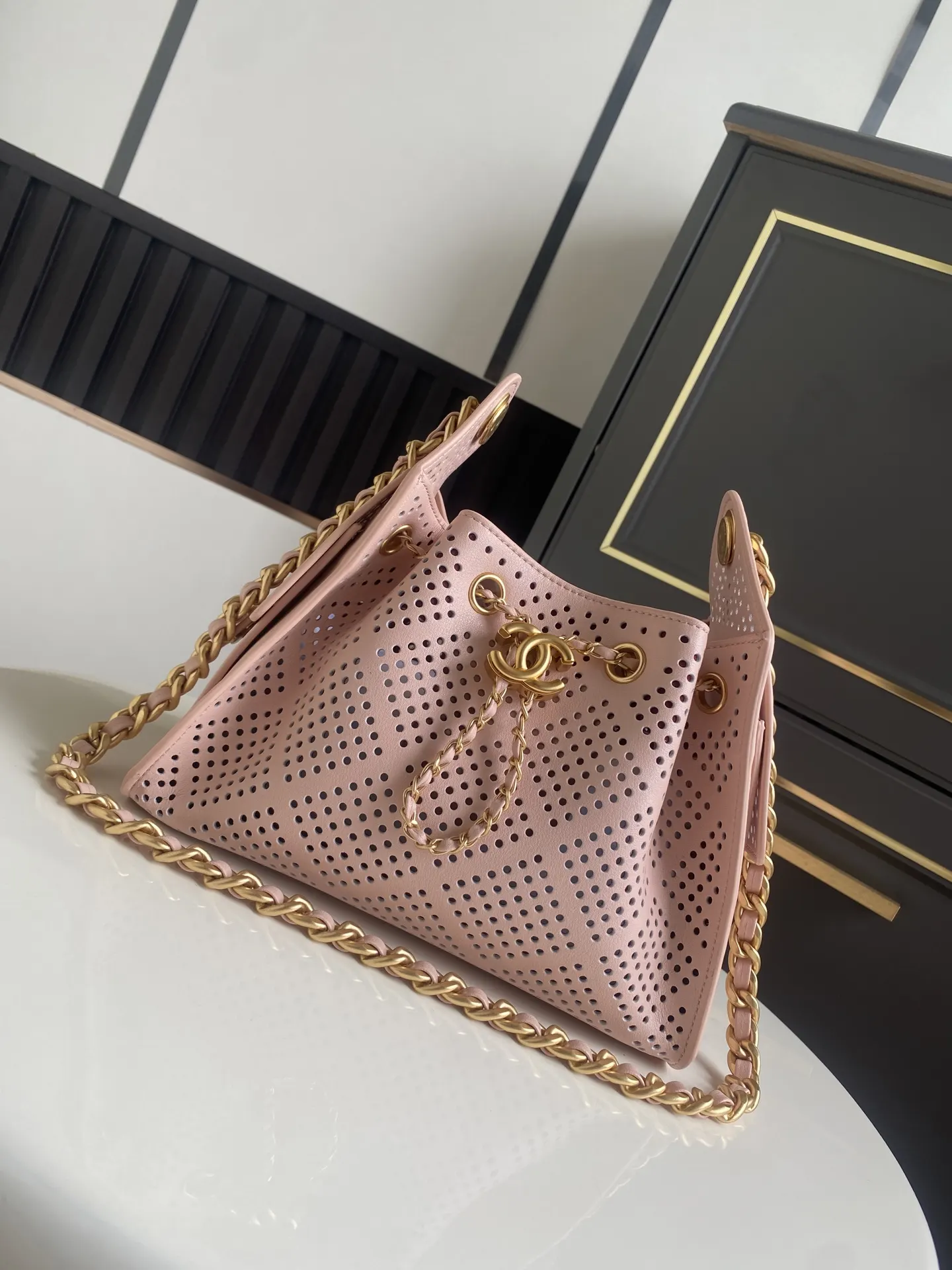 CHANEL Hobo 小牛皮 腋下包 复古腋下背款