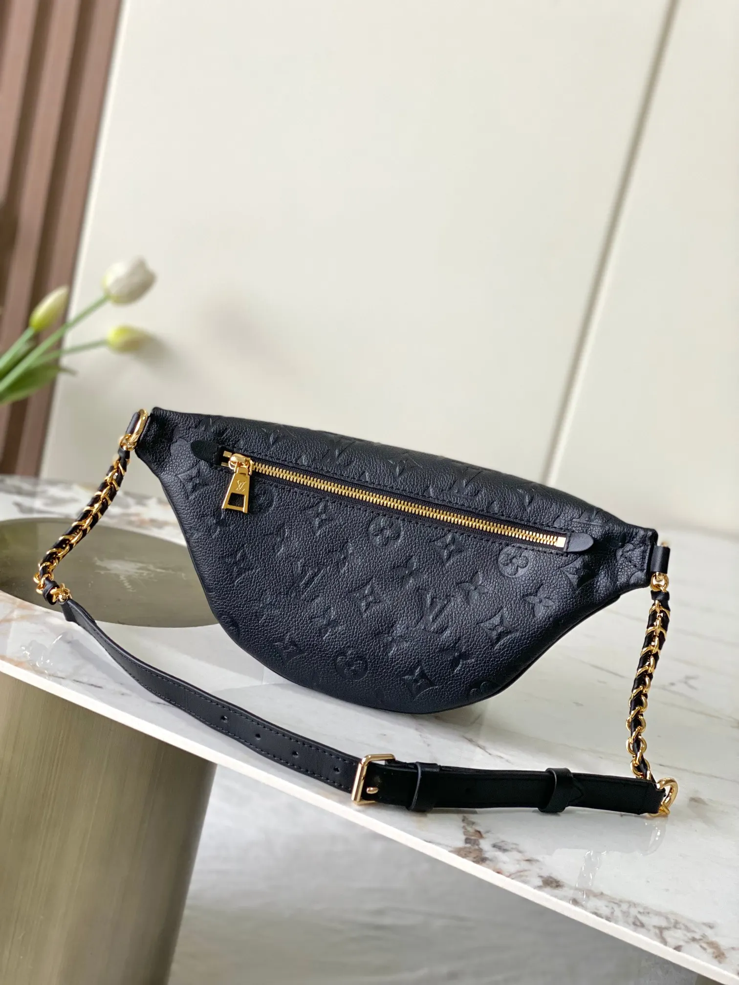 Gold Belt Bag Casual