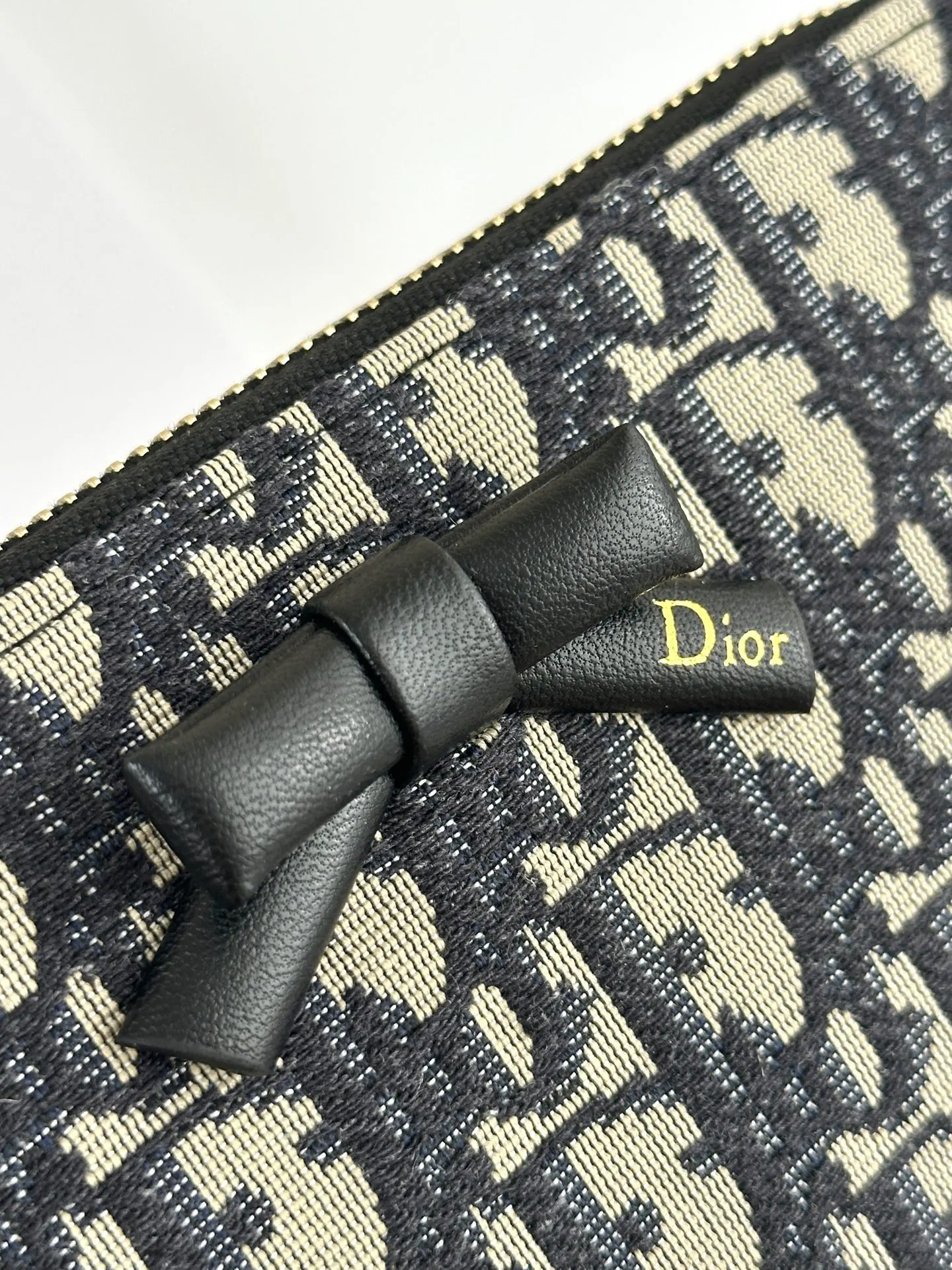 Dior Oblique Black Leather Wallet Image 4 Dior Oblique Black Leather Wallet Image 4