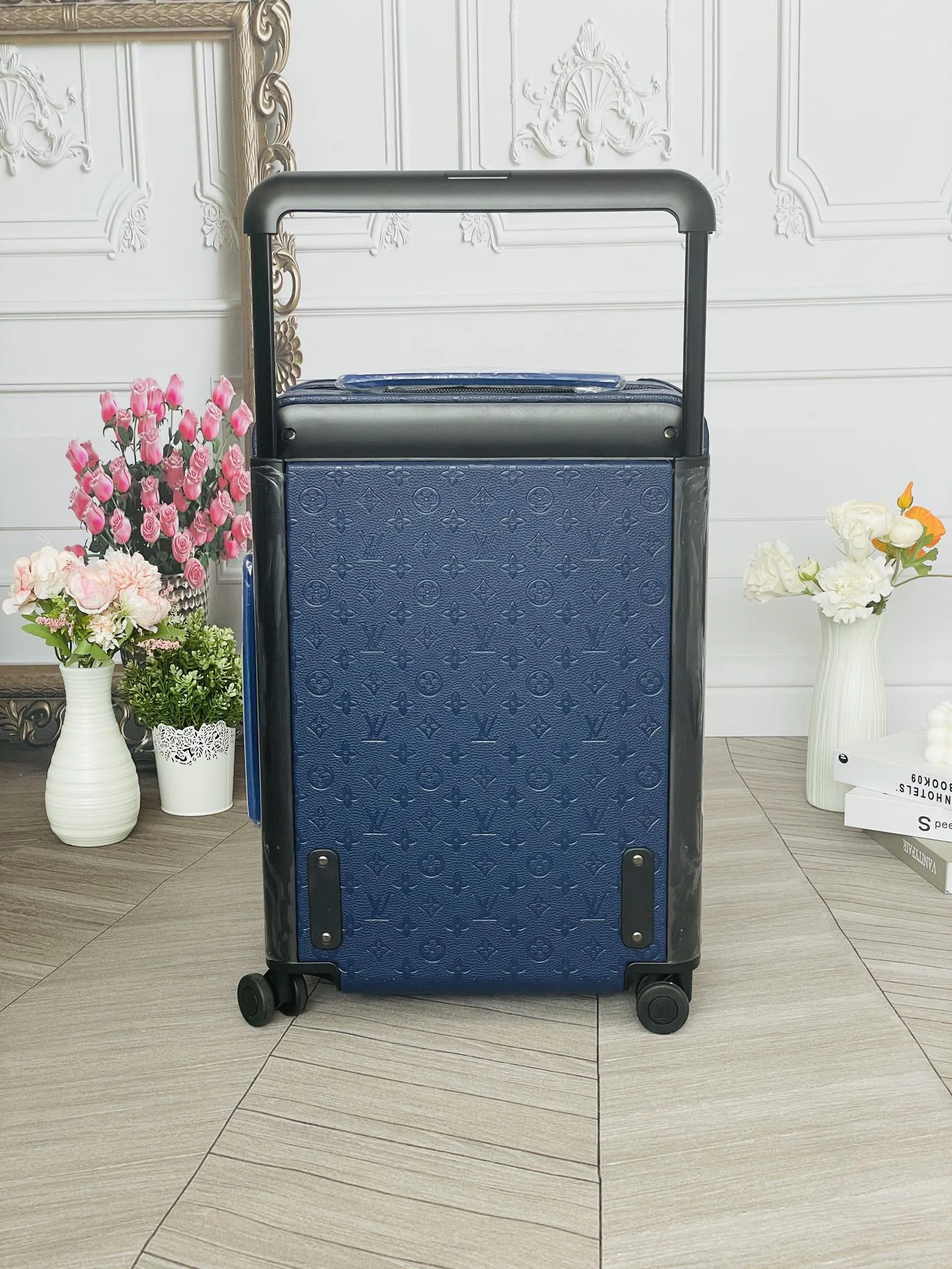 LV 老花 帆布 行李箱 旅行拉杆款 輕便出行款