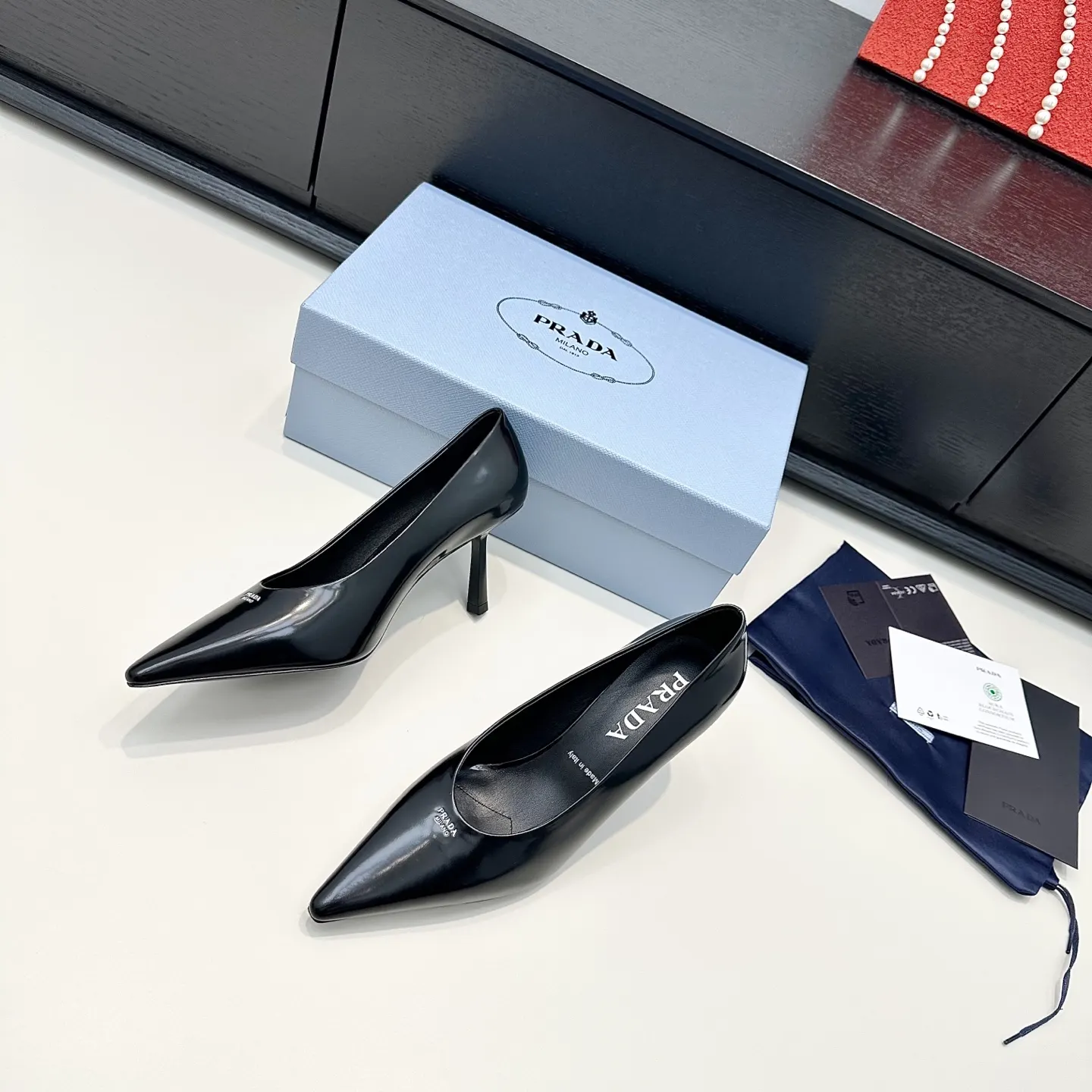 Prada 单鞋 舒适 高跟鞋