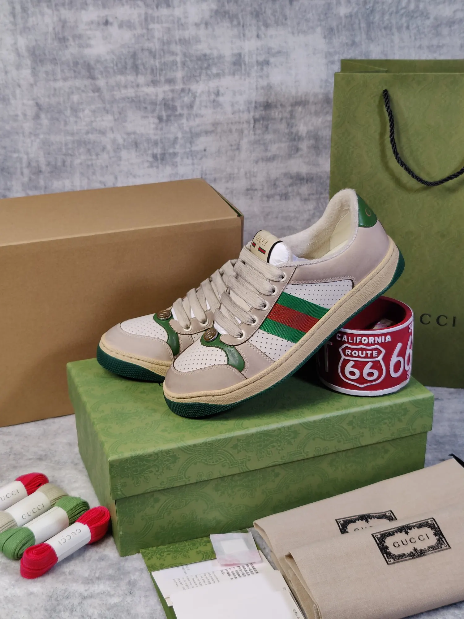 Gucci Logo休闲运动鞋