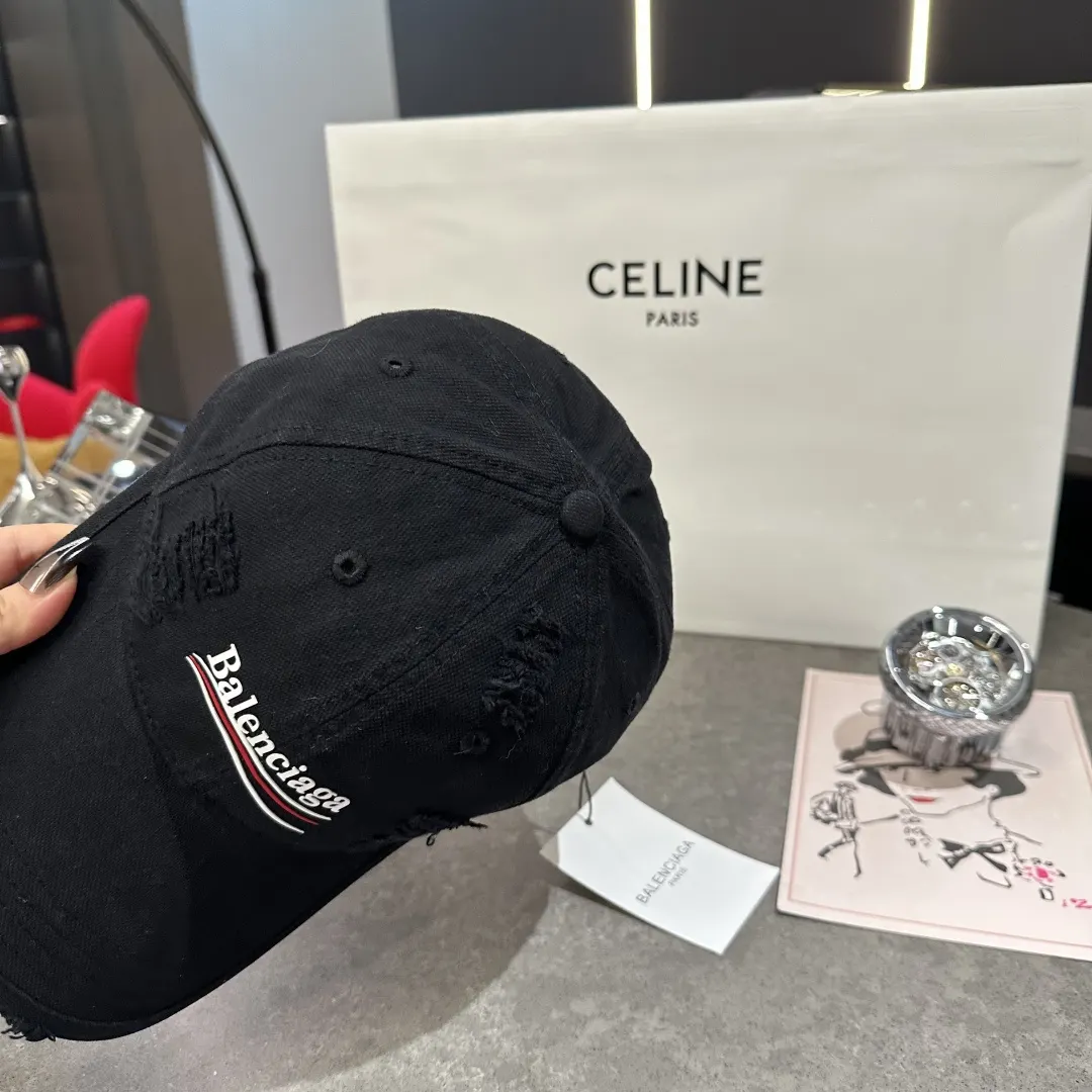 Balenciaga Black/White Hat