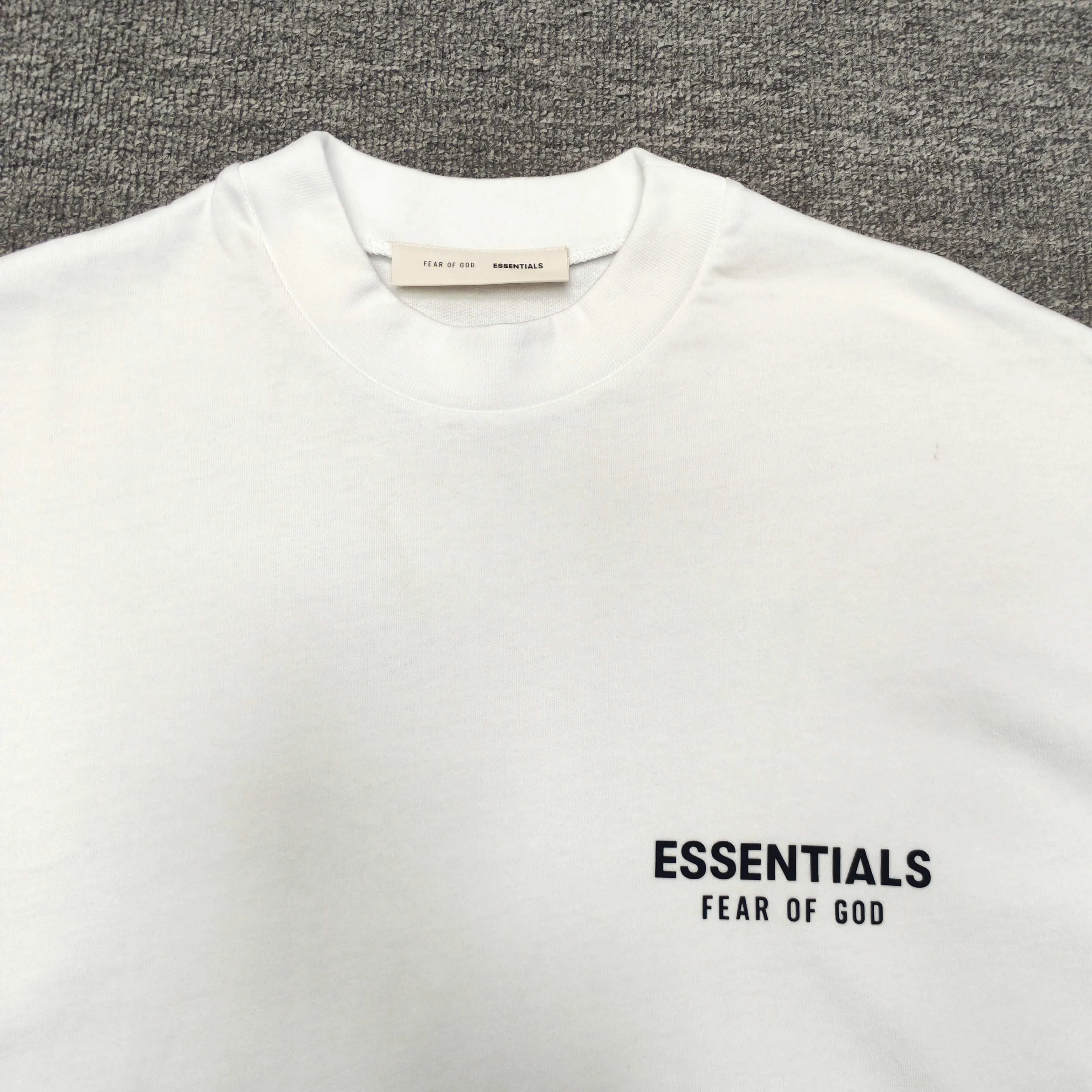 Fear of God 白色 字母 水洗 短袖T恤 日常百搭款