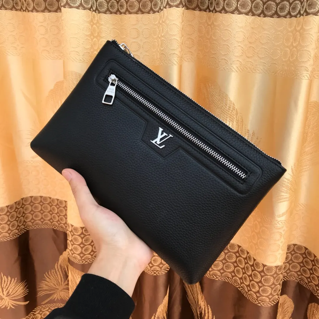 Louis Vuitton Black Clutch Bag