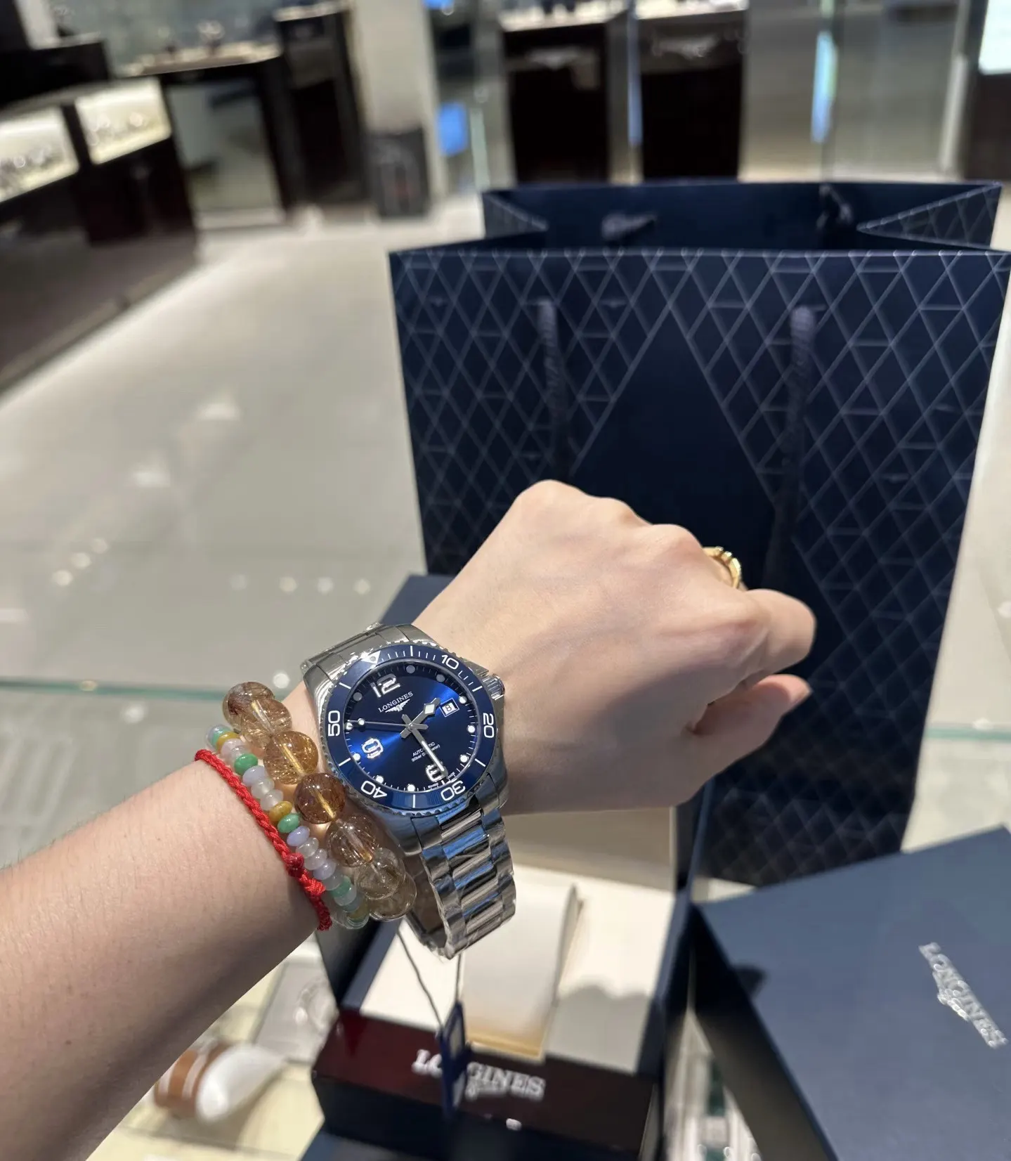 Longines 盒 顺丰包邮 浪琴康卡斯｜送给爸爸 手表 经典腕表款