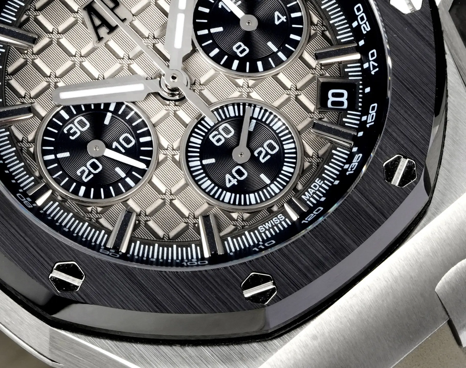 Audemars Piguet 黑色 藍色 牛皮 手錶 經典腕表款