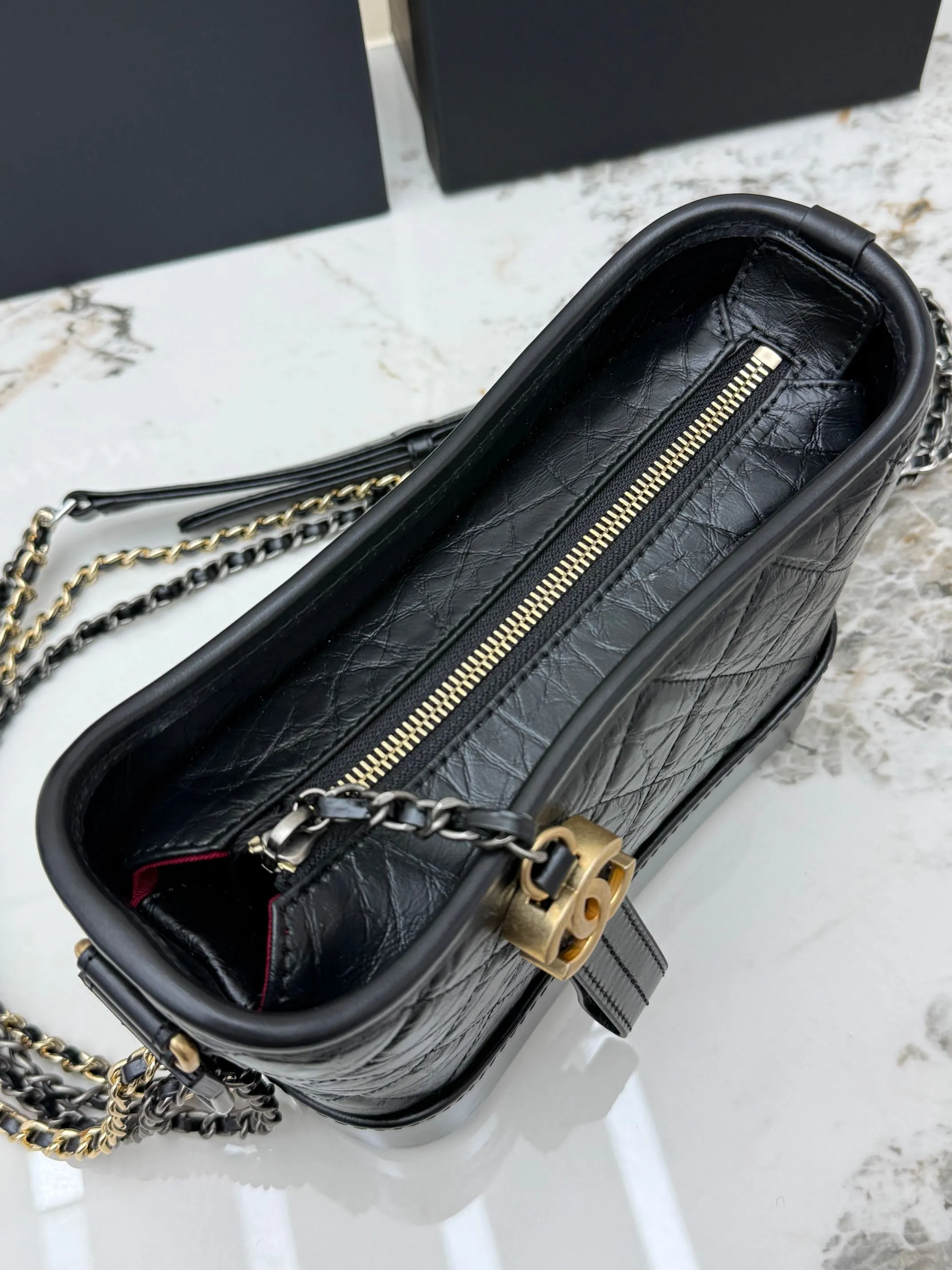 CHANEL 牛皮 链条包 精致链条款