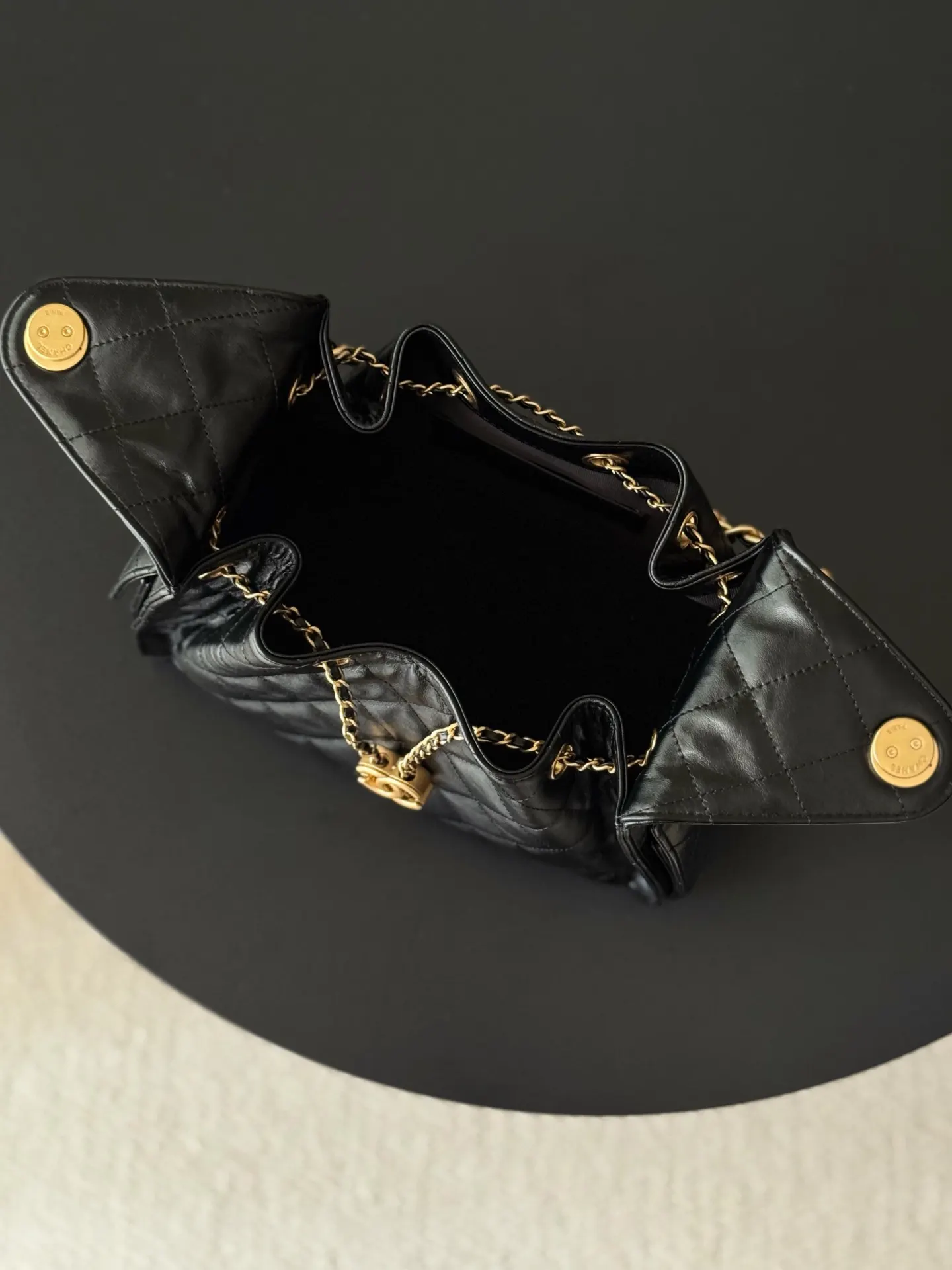 CHANEL Hobo 牛皮 腋下包 復古腋下背款