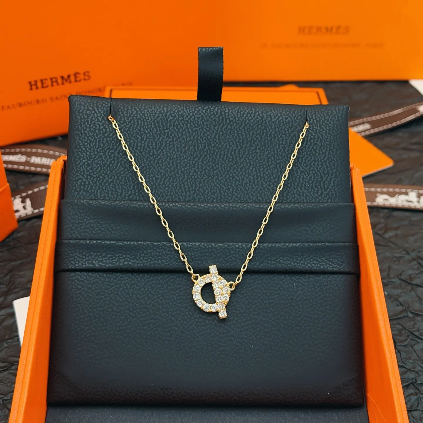 Hermès Roulis 金色 斜挎包