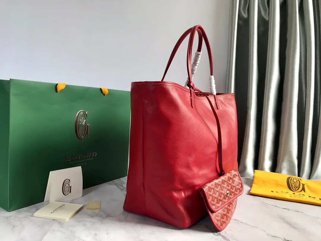 Goyard 白色 深蓝 小牛皮 托特包 大容量托特款