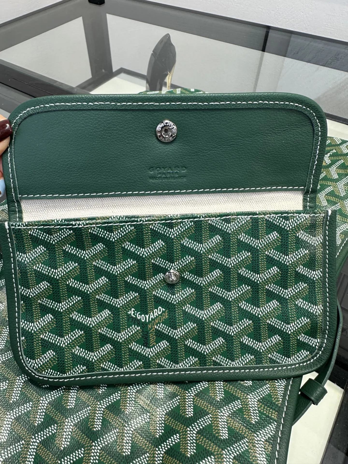 Goyard Hobo 綠色 腋下包 復古腋下背款