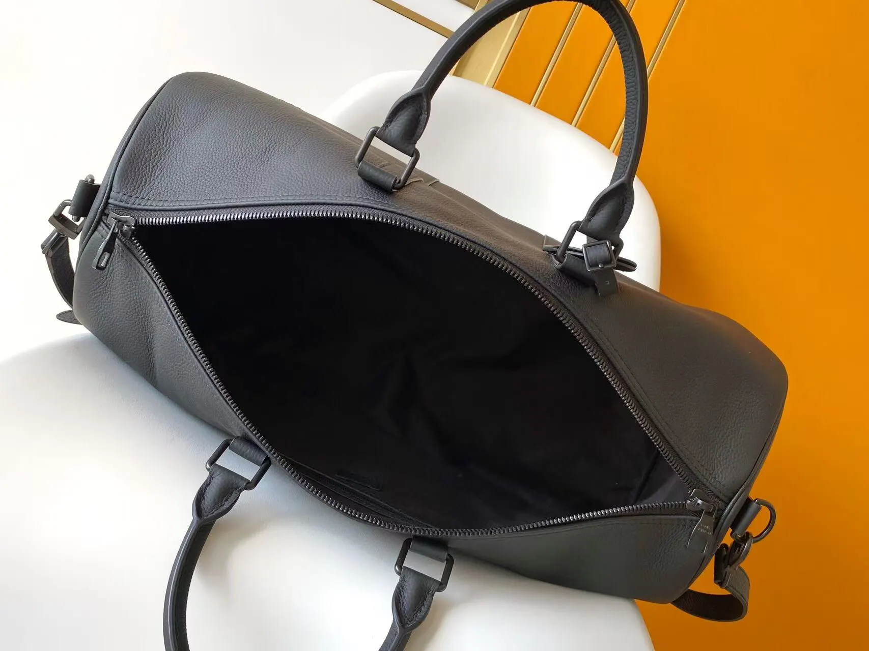 Keepall 牛皮 旅行袋 大容量旅行款