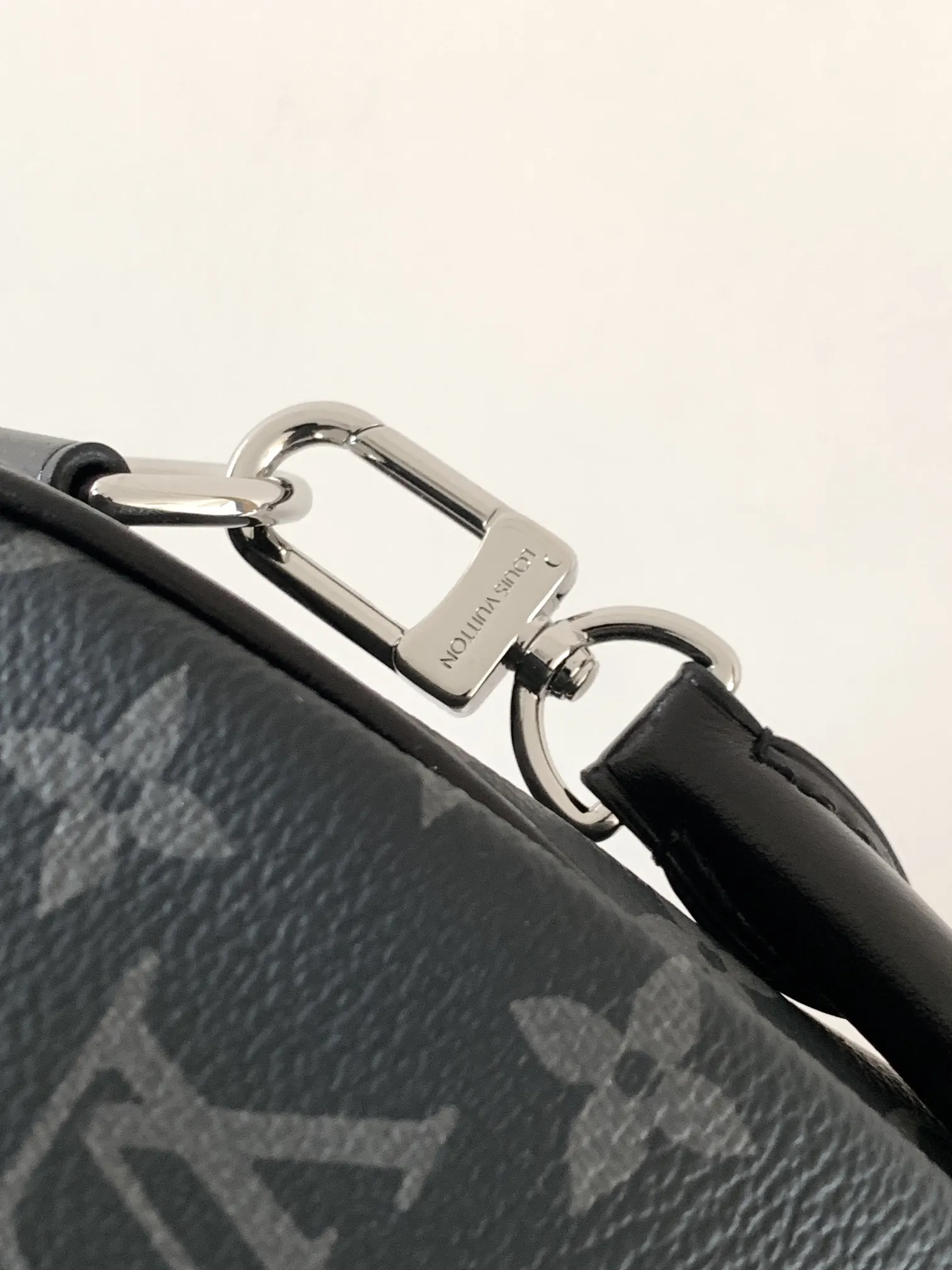 Monogram Chain Bag Leather