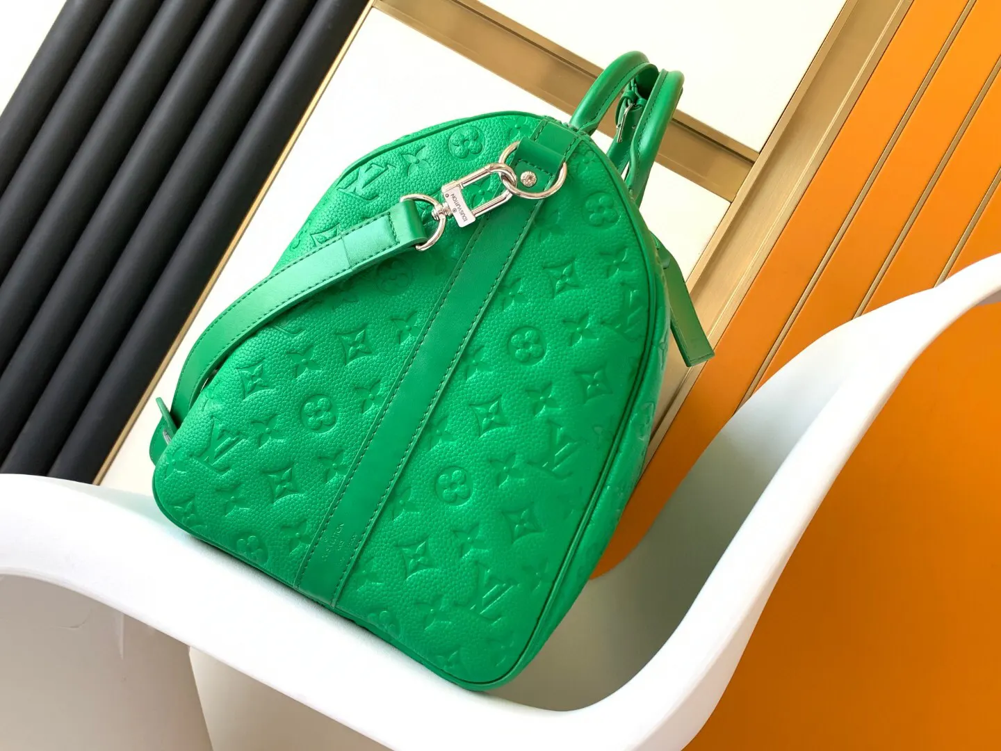 Keepall 紅色 黃色 Mo旅行袋 大容量旅行款