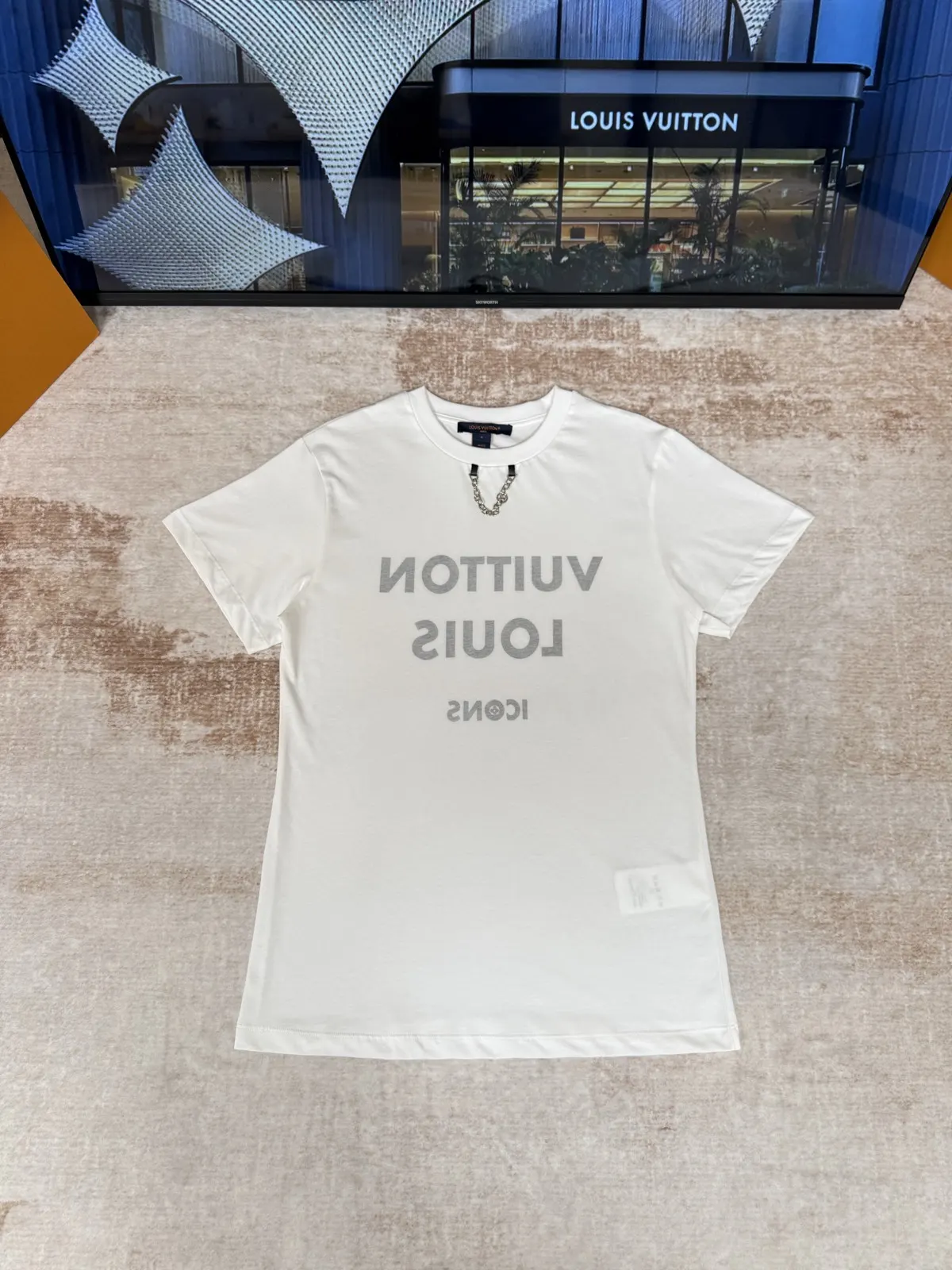 Louis Vuitton 字母 印花 短袖T恤