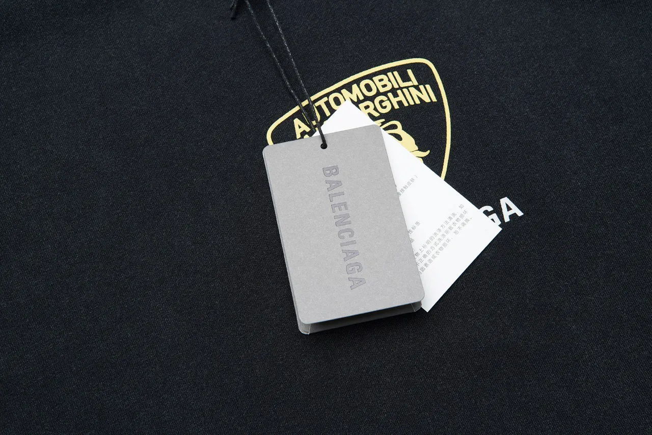 Balenciaga 黑色 短袖T恤