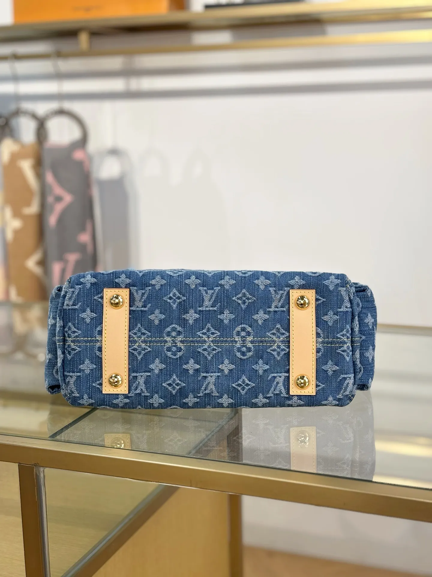 CarryAll 藍色 CARG 腋下包 復古腋下背款