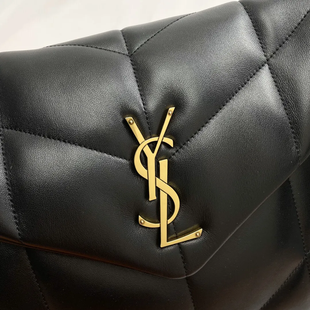 Black Silver Chain Bag