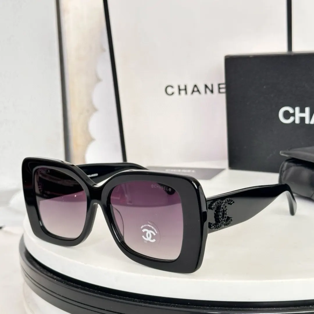Chanel 墨镜 時尚防晒 太陽鏡