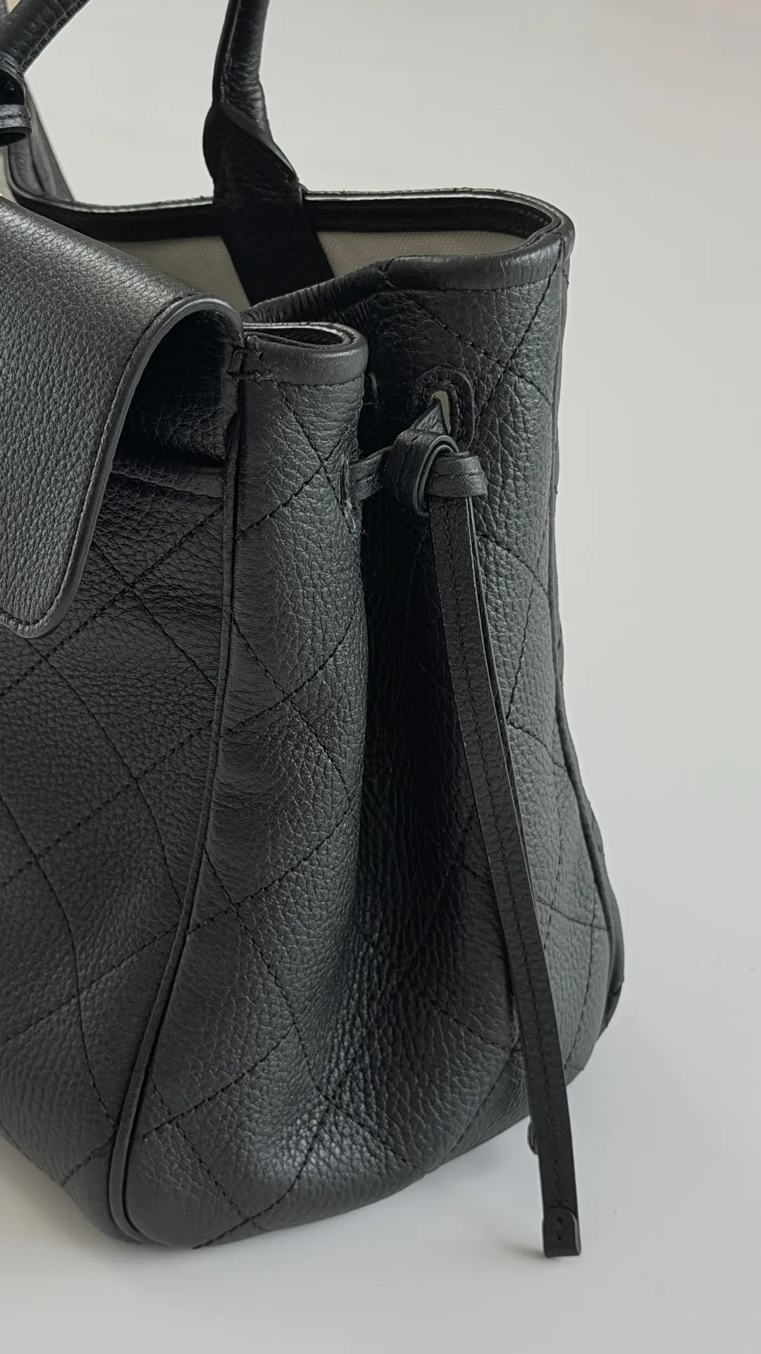 Black Hobo Shoulder Bag Vintage